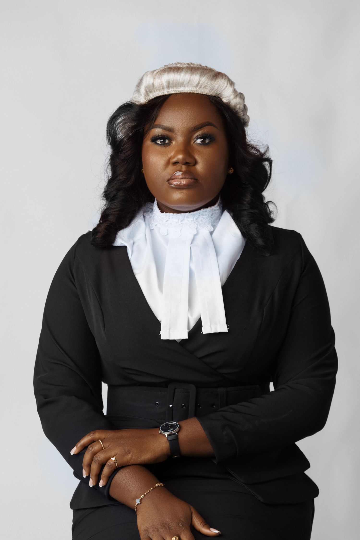Beautiful Ghanaian call to the bar portrait
