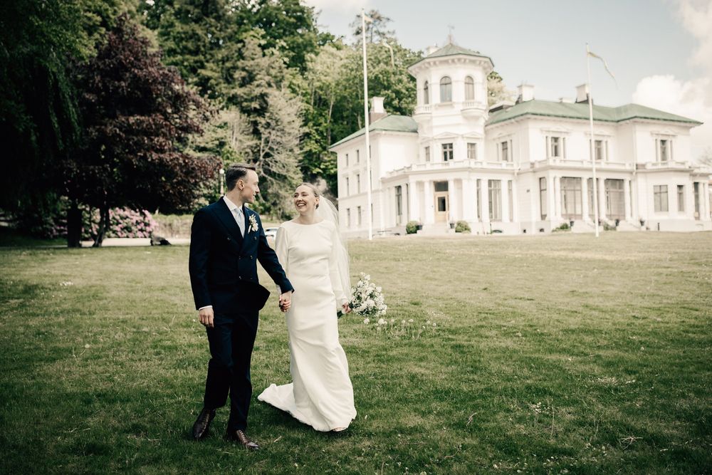 Bröllopsfotografering Överås slott göteborg