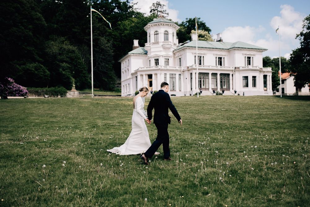 Slottsbröllop i Göteborg – elegant miljö nära stad och natur