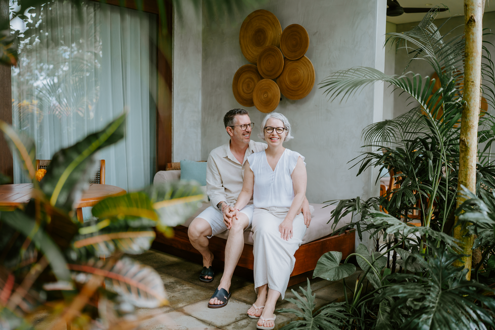 Family photography services at Adiwana Suweta capturing warm and joyful moments.