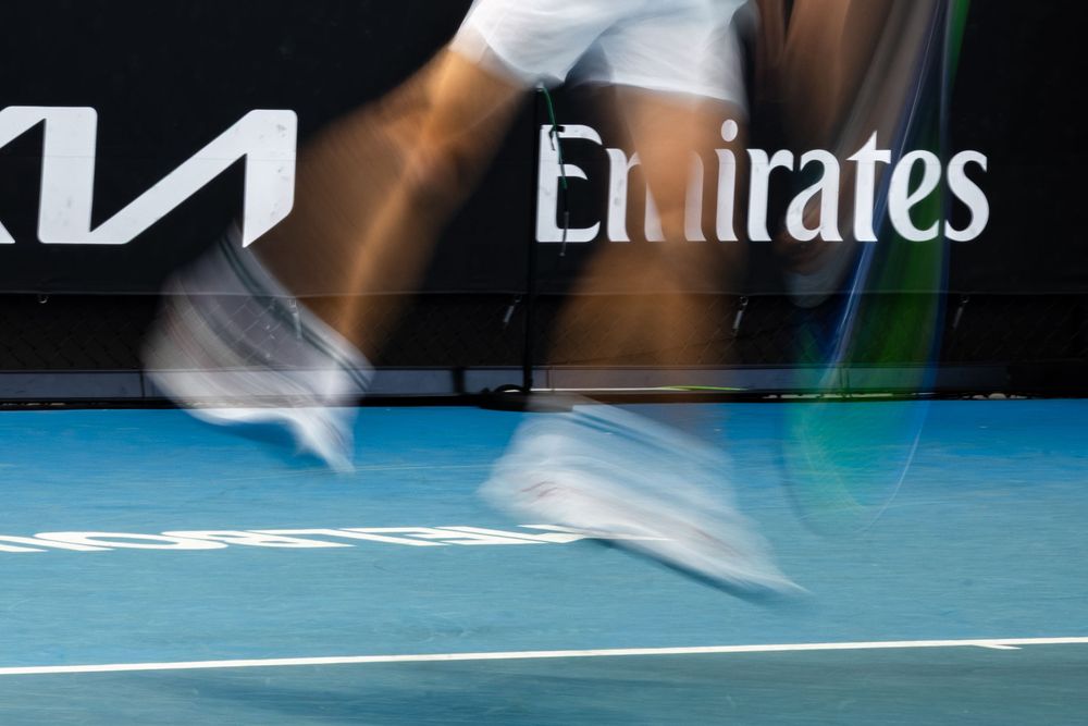 Australian Open Emirates Sponsor Mens Double Pro Tennis Sports Photography Creative Canon Photography