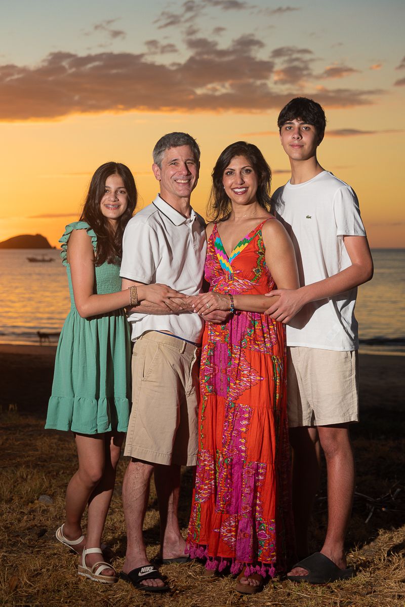 Family time at Hamilton Leisure, Bosque del Mar, Guanacaste, Costa Rica