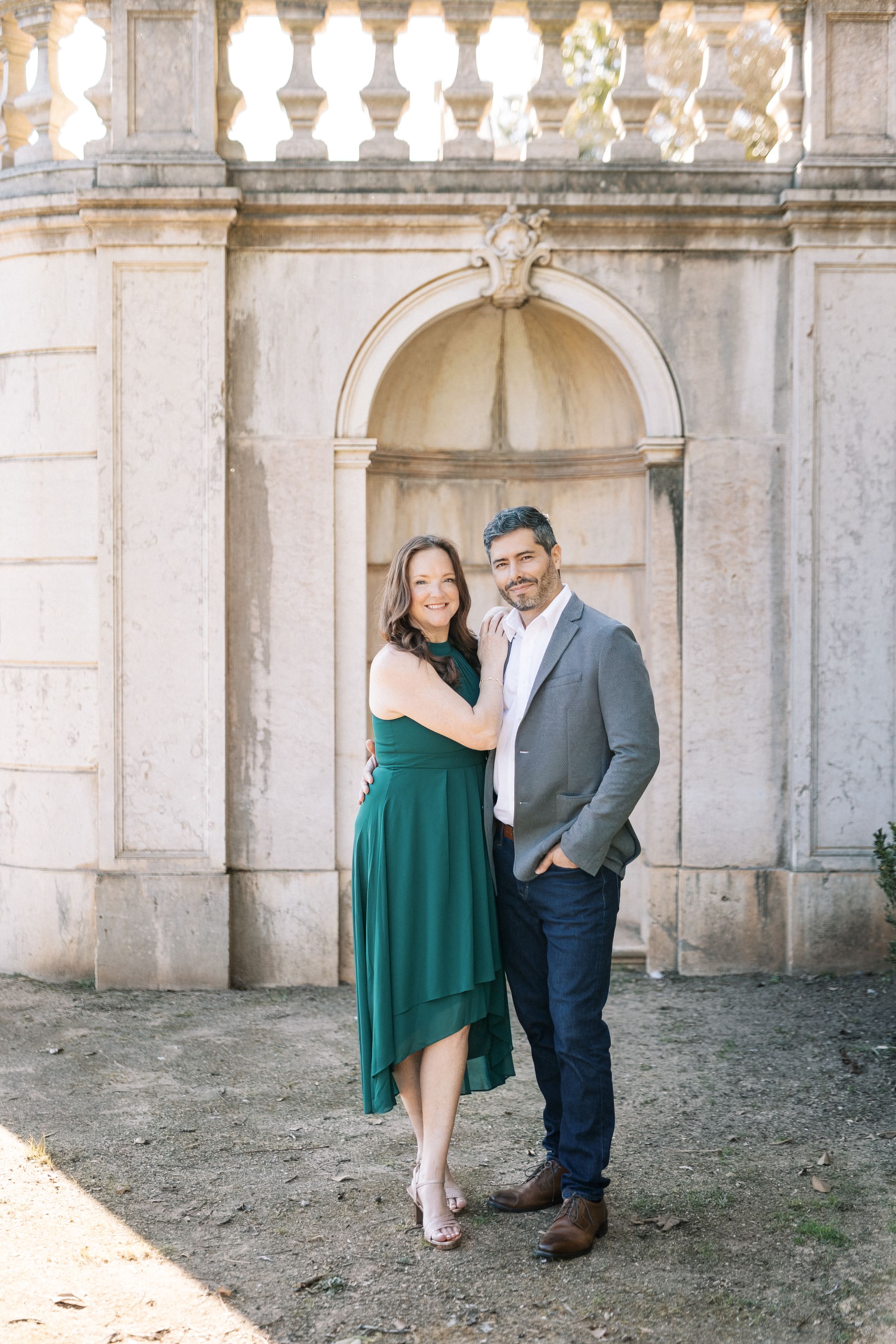 Engagement photos in Vandelli Botanical Garden Portugal