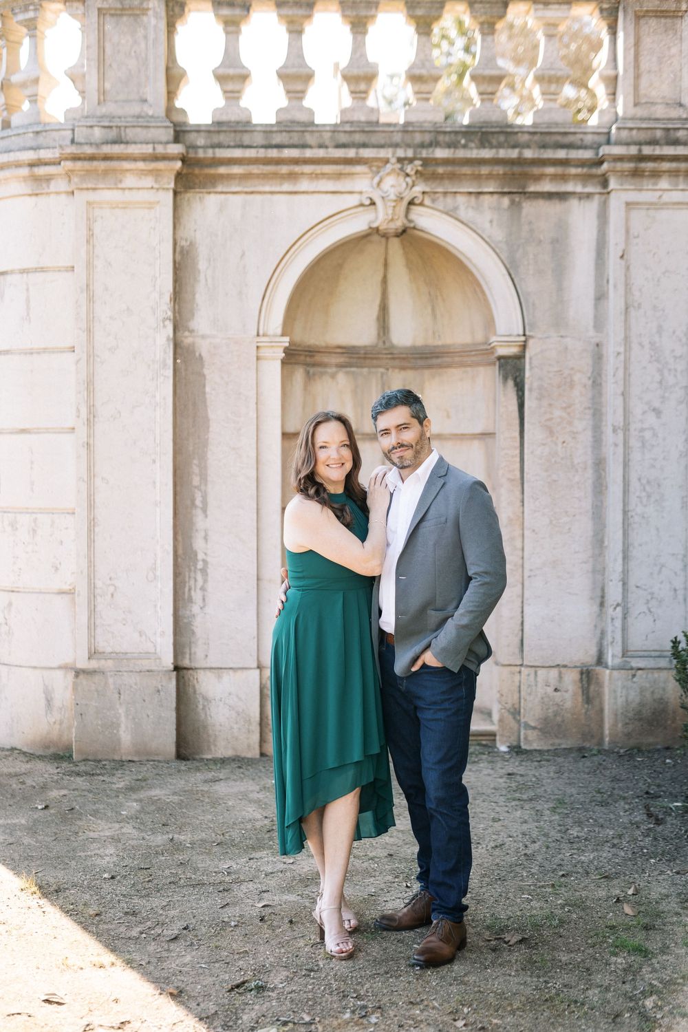 Engagement photos in Vandelli Botanical Garden Portugal