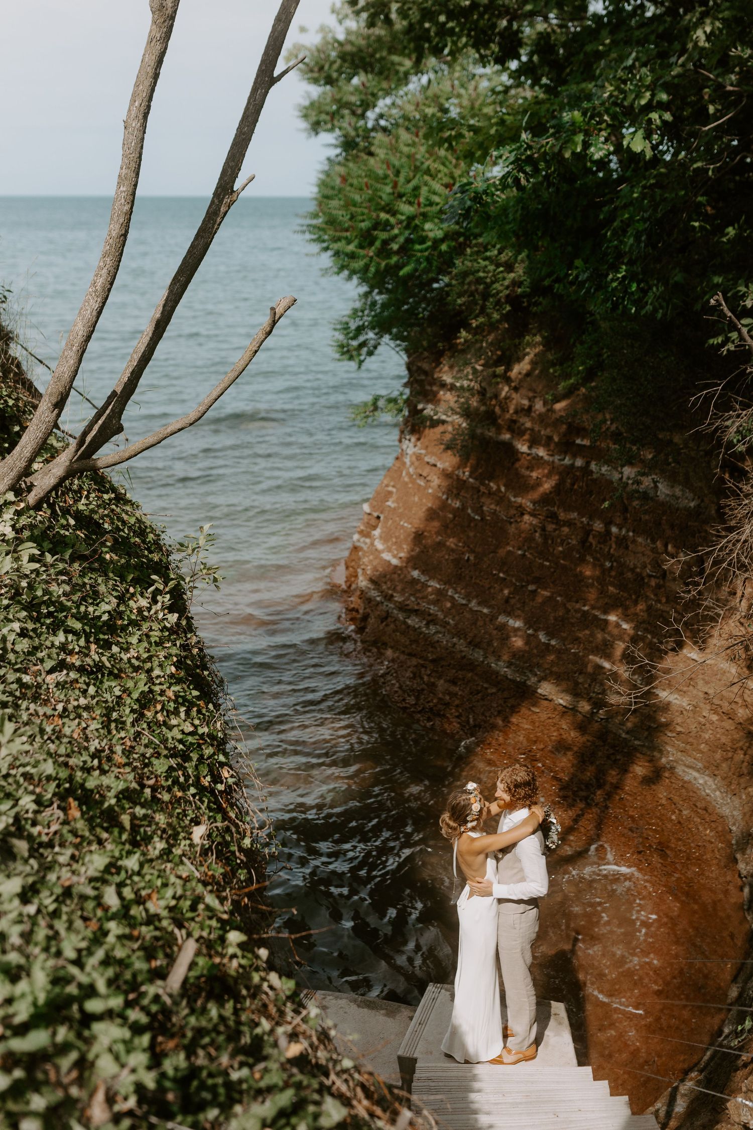 A candid, intimate wedding photography in Grimsby, Ontario