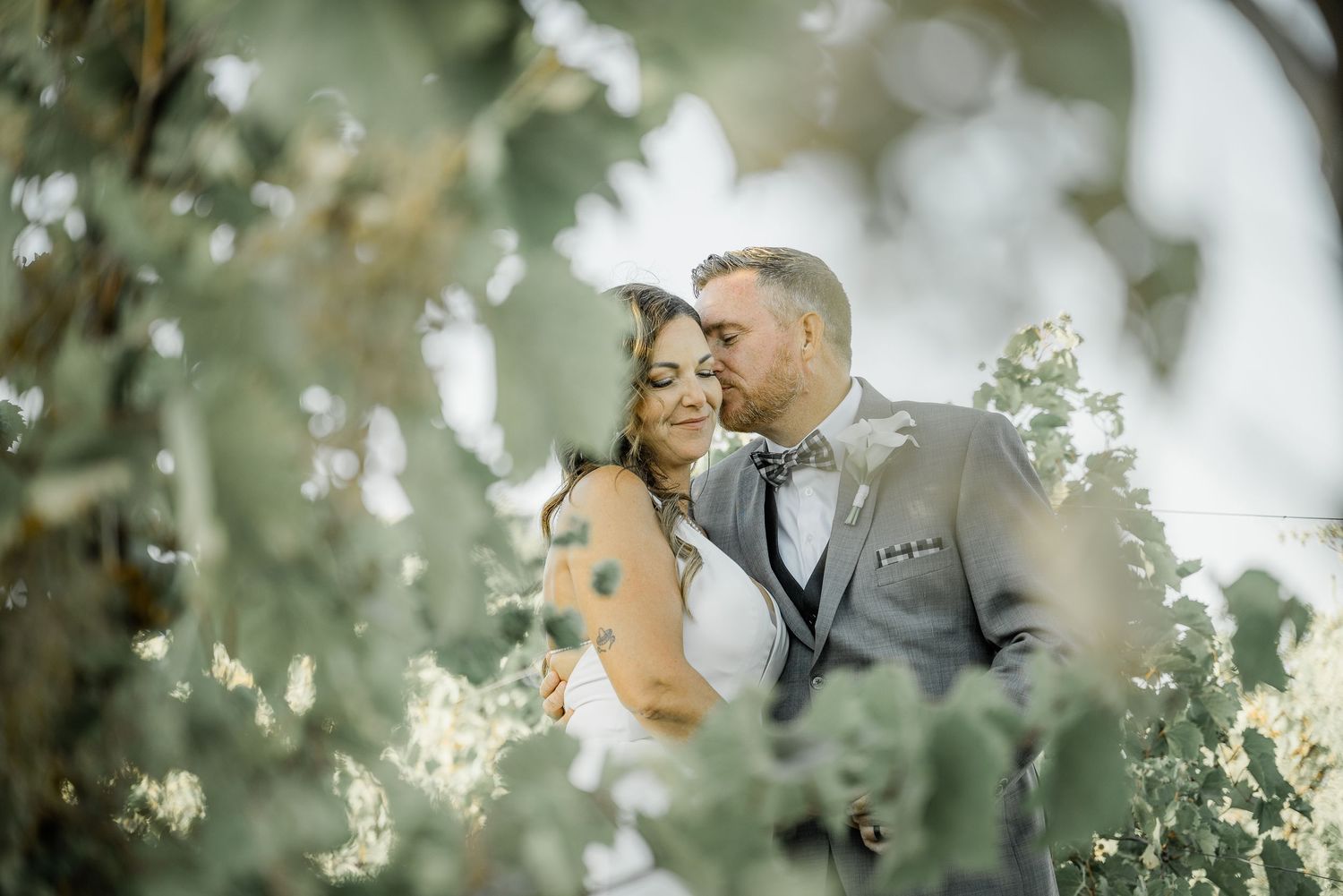 Light and airy Rolling Grape wedding photography