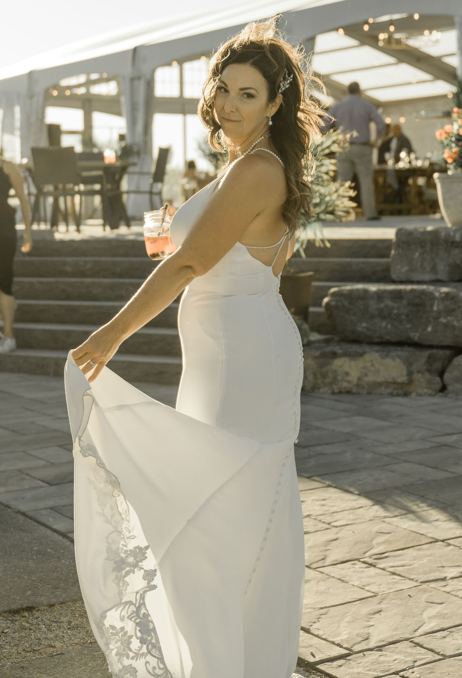Light and airy Rolling Grape wedding photography