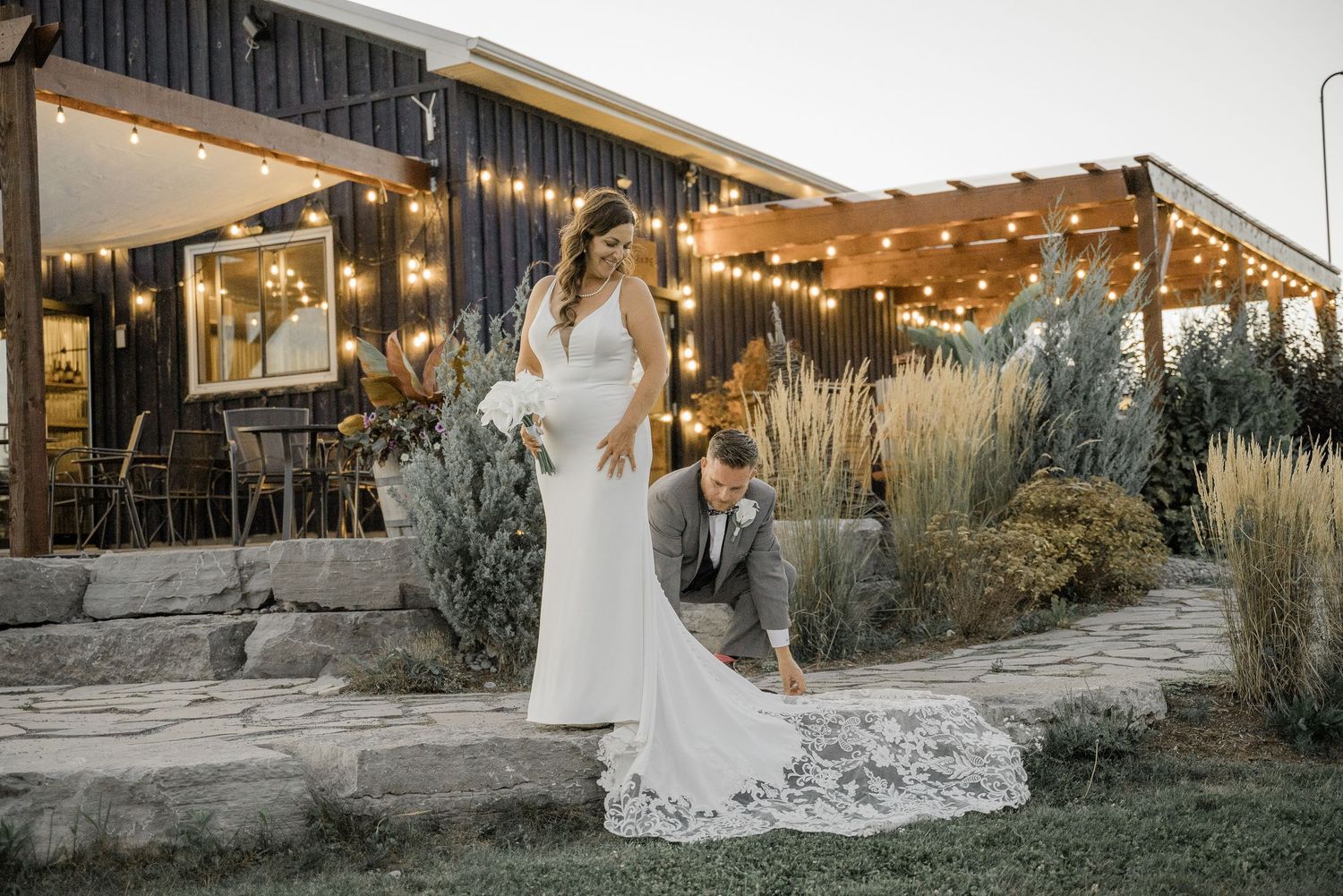 Light and airy Rolling Grape wedding photography