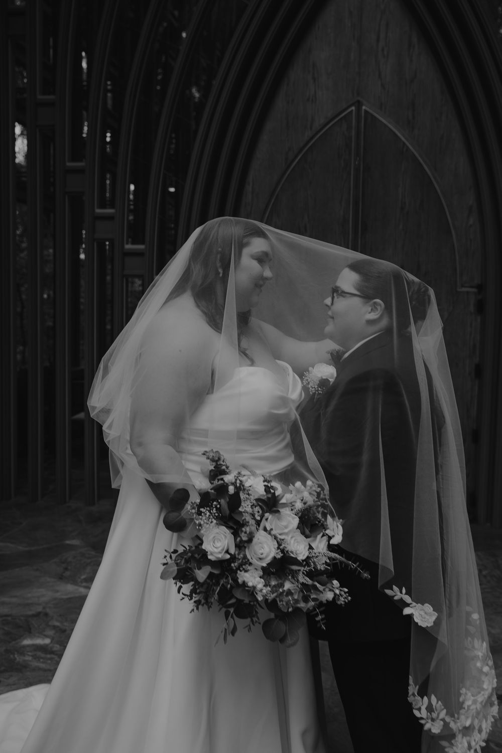 Wedding Elopement at Mildred B Cooper Chapel