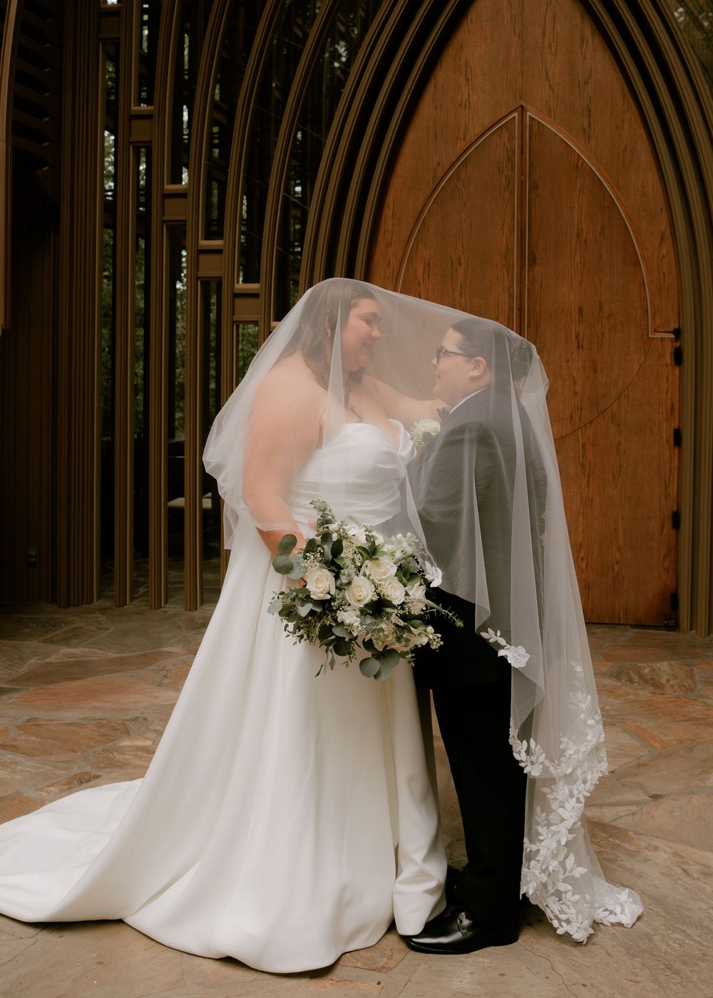 Wedding Elopement at Mildred B Cooper Chapel