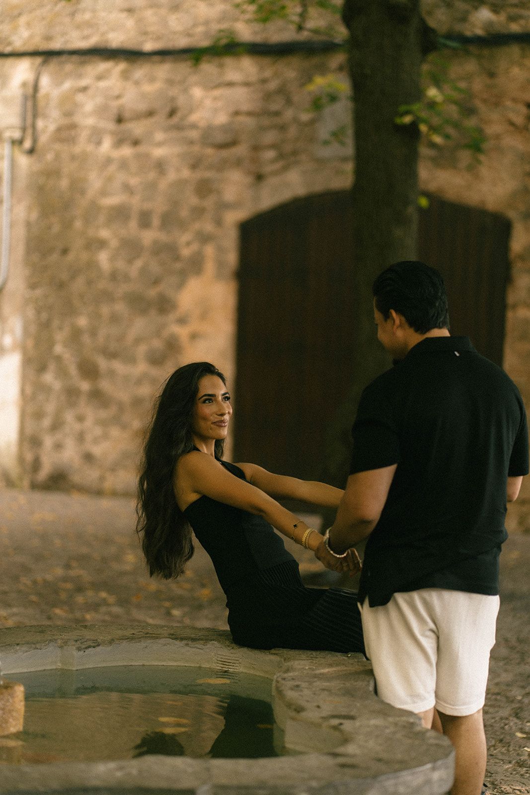 Couple in Valldemossa, Spain