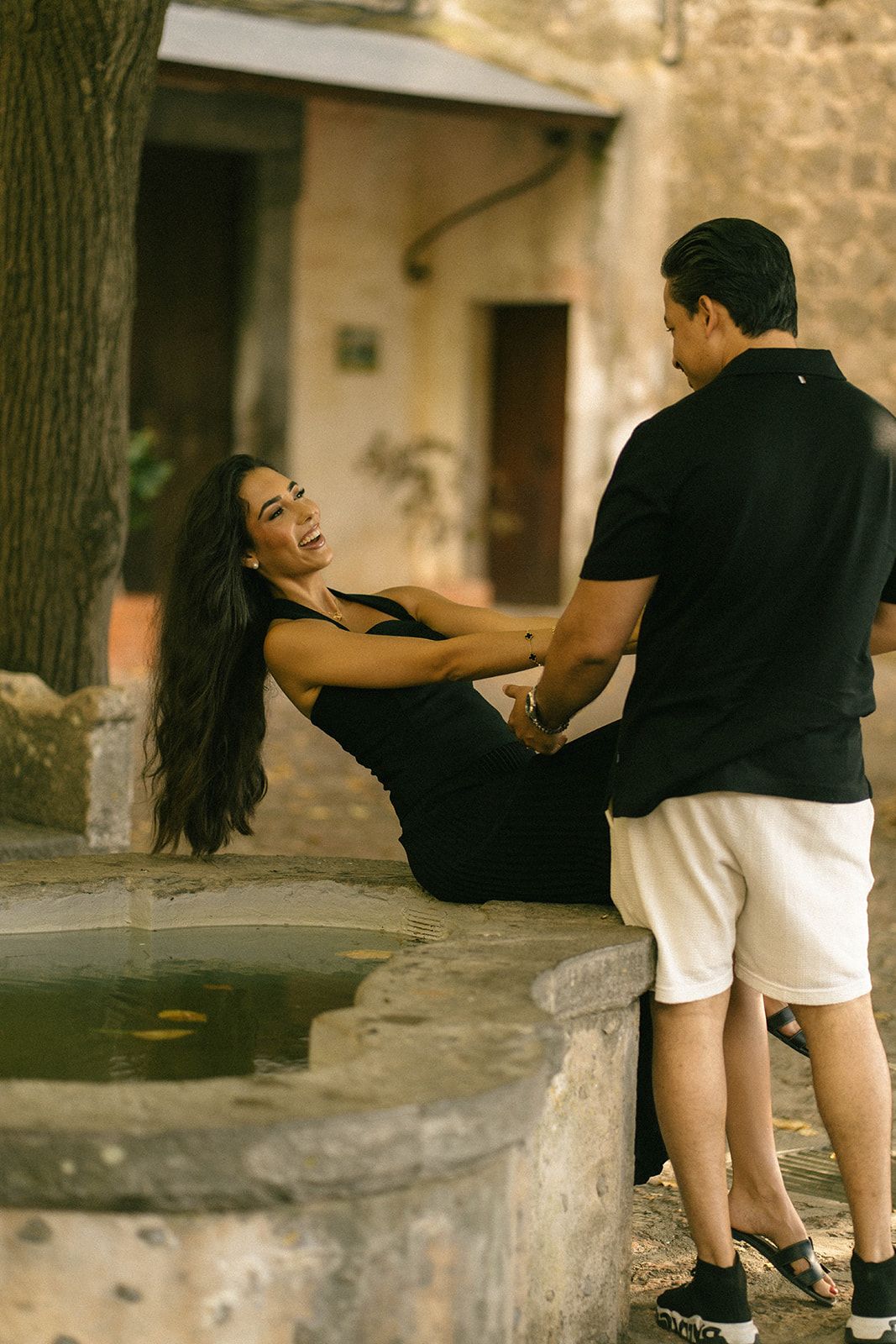 Couple in Valldemossa, Spain