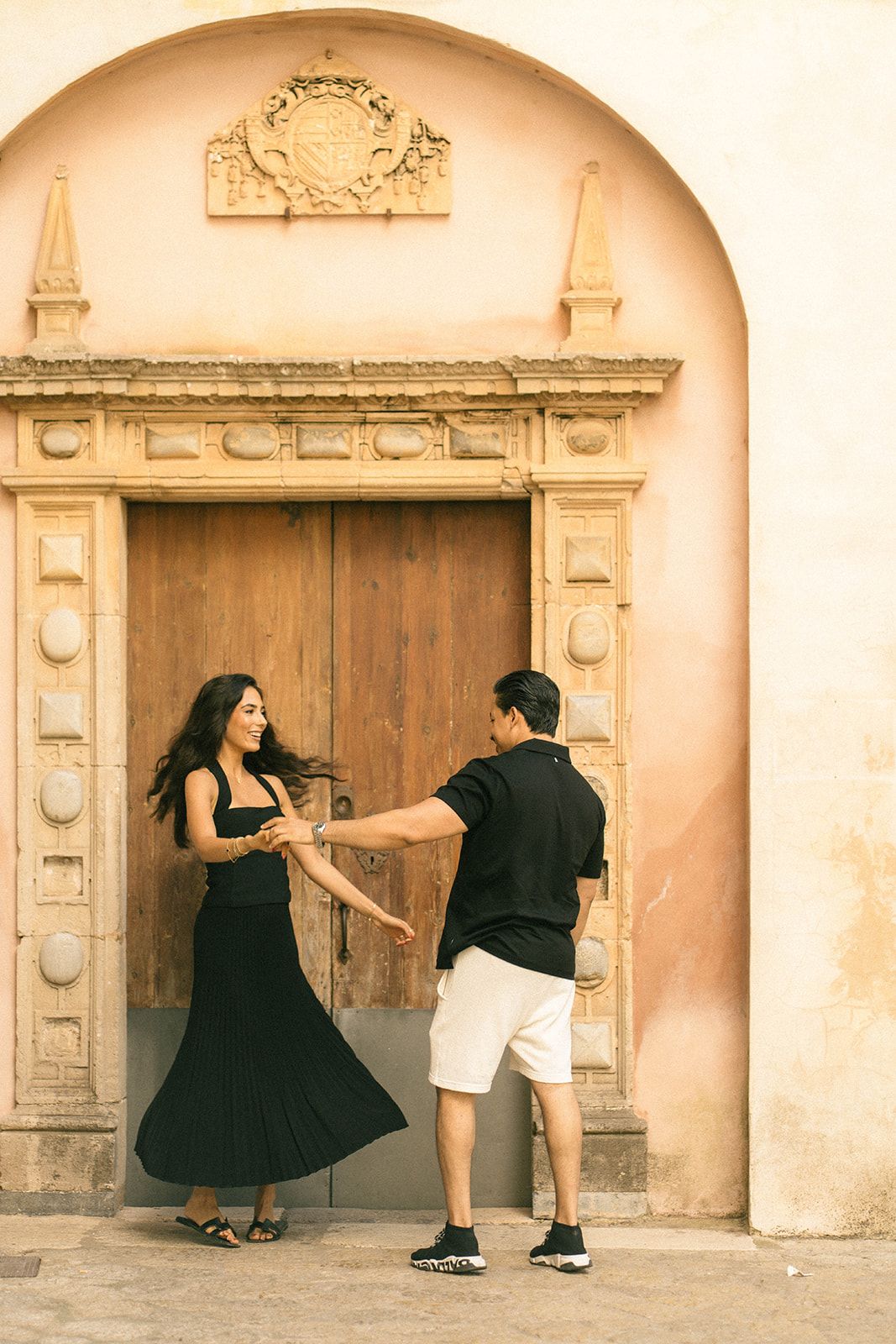 Couple in Valldemossa, Spain