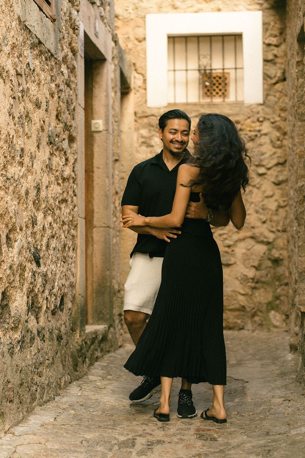 Couple in Valldemossa, Spain