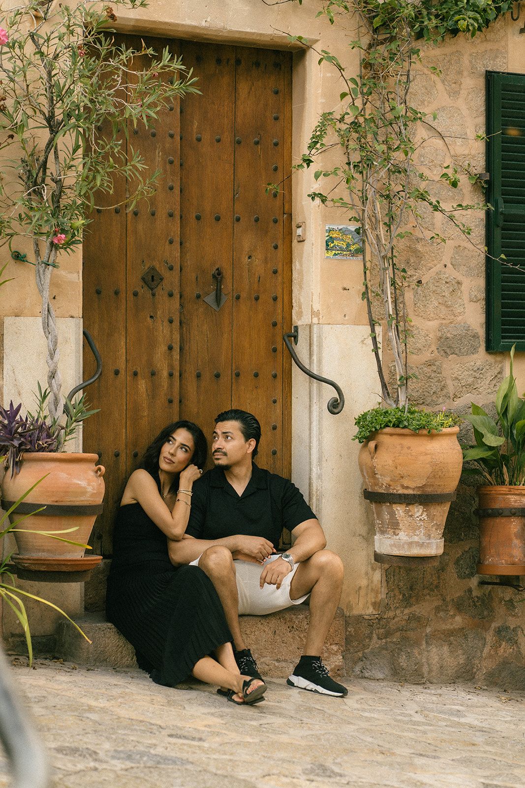 Couple in Valldemossa, Spain