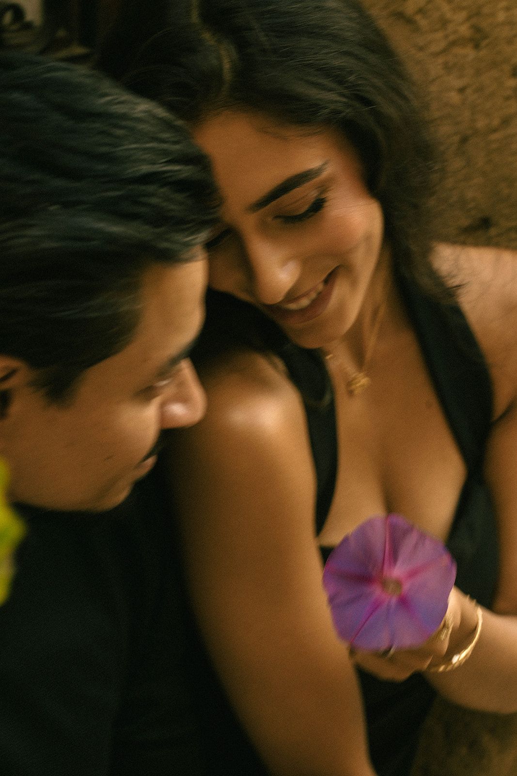 Gorgeous girl with a flower