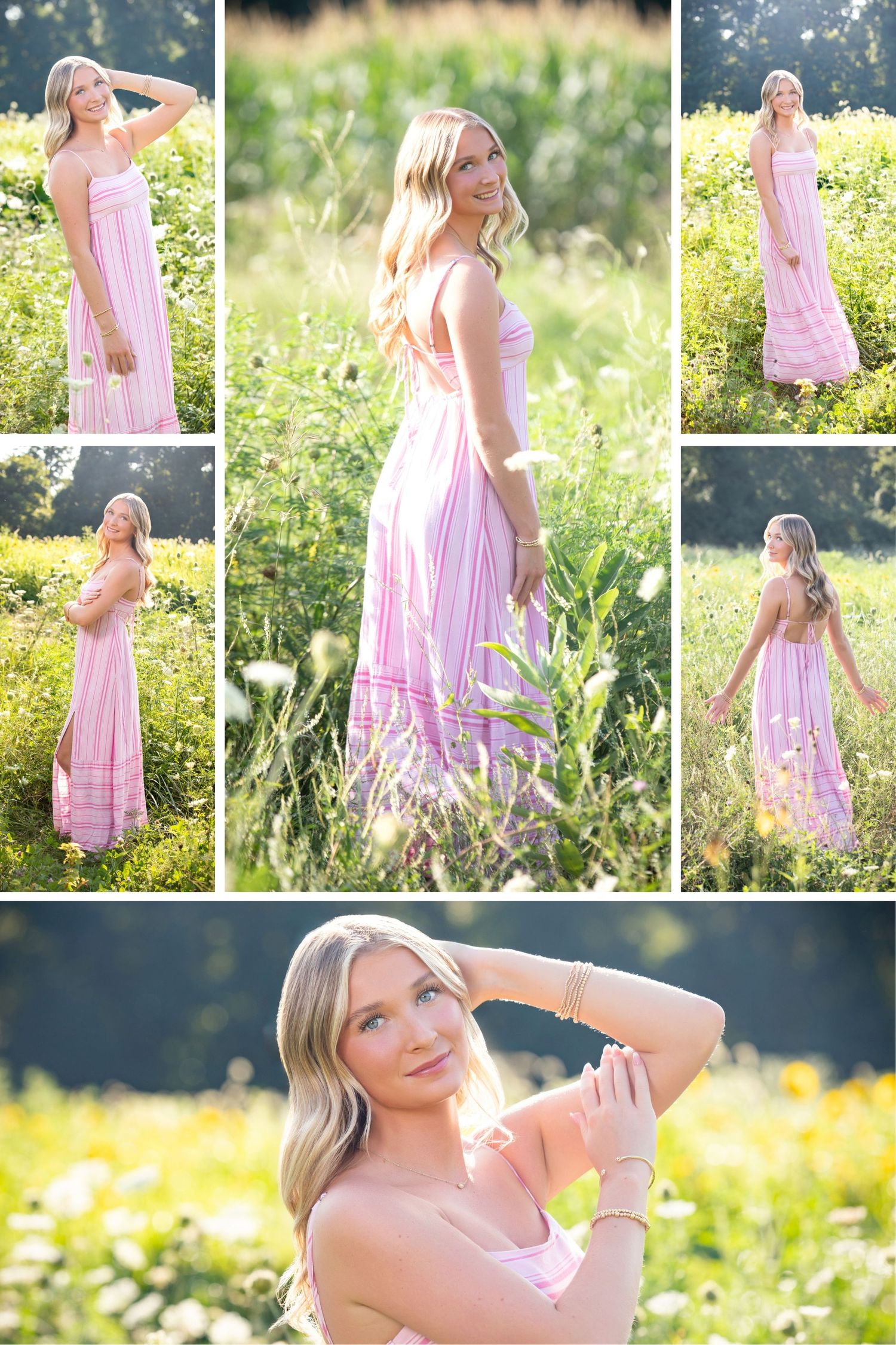 Olentangy senior pictures.  Senior pictures in a meadow.  Floral senior pictures. Senior pictures in a field. Slate Run senior pictures.