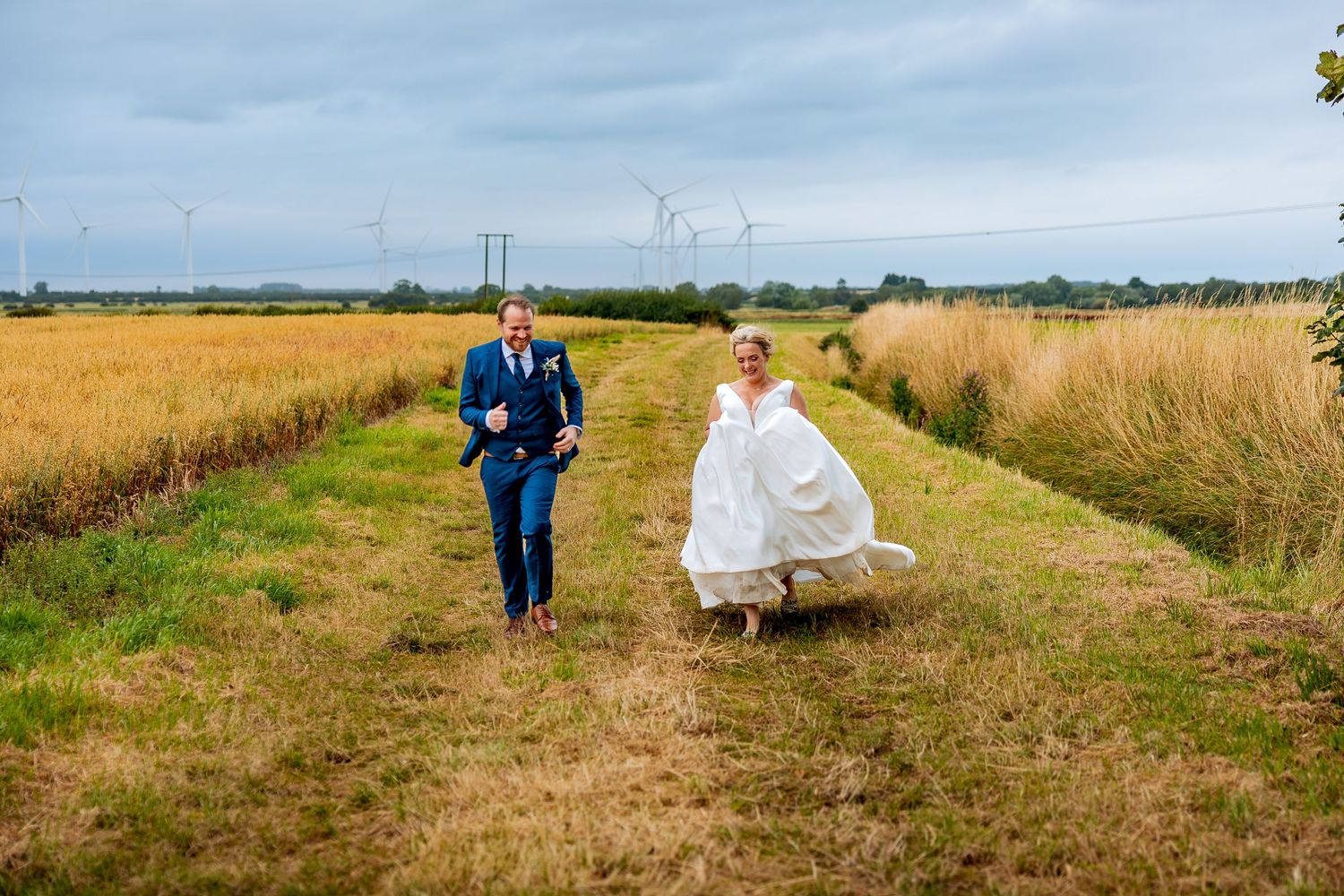 Documentary wedding photography with gentle guidance.