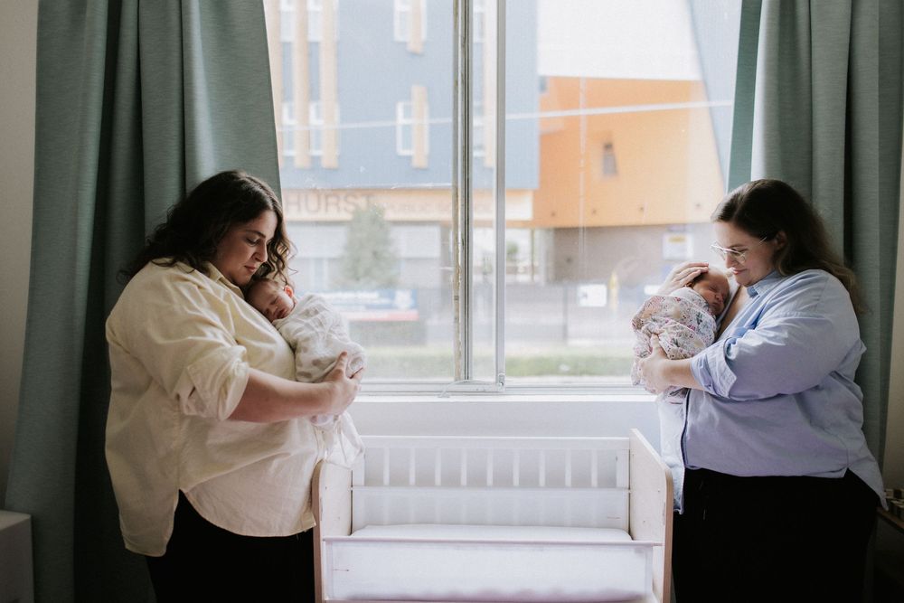 Same Sex Family New Born Photography Sydney