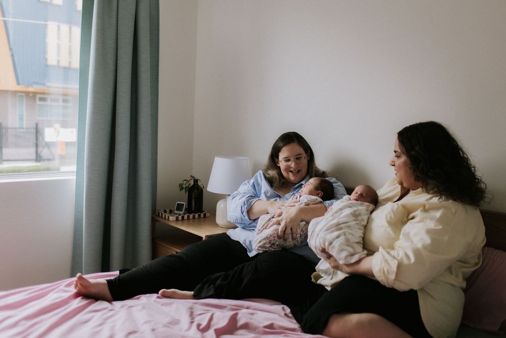 Same Sex Family New Born Photography Sydney