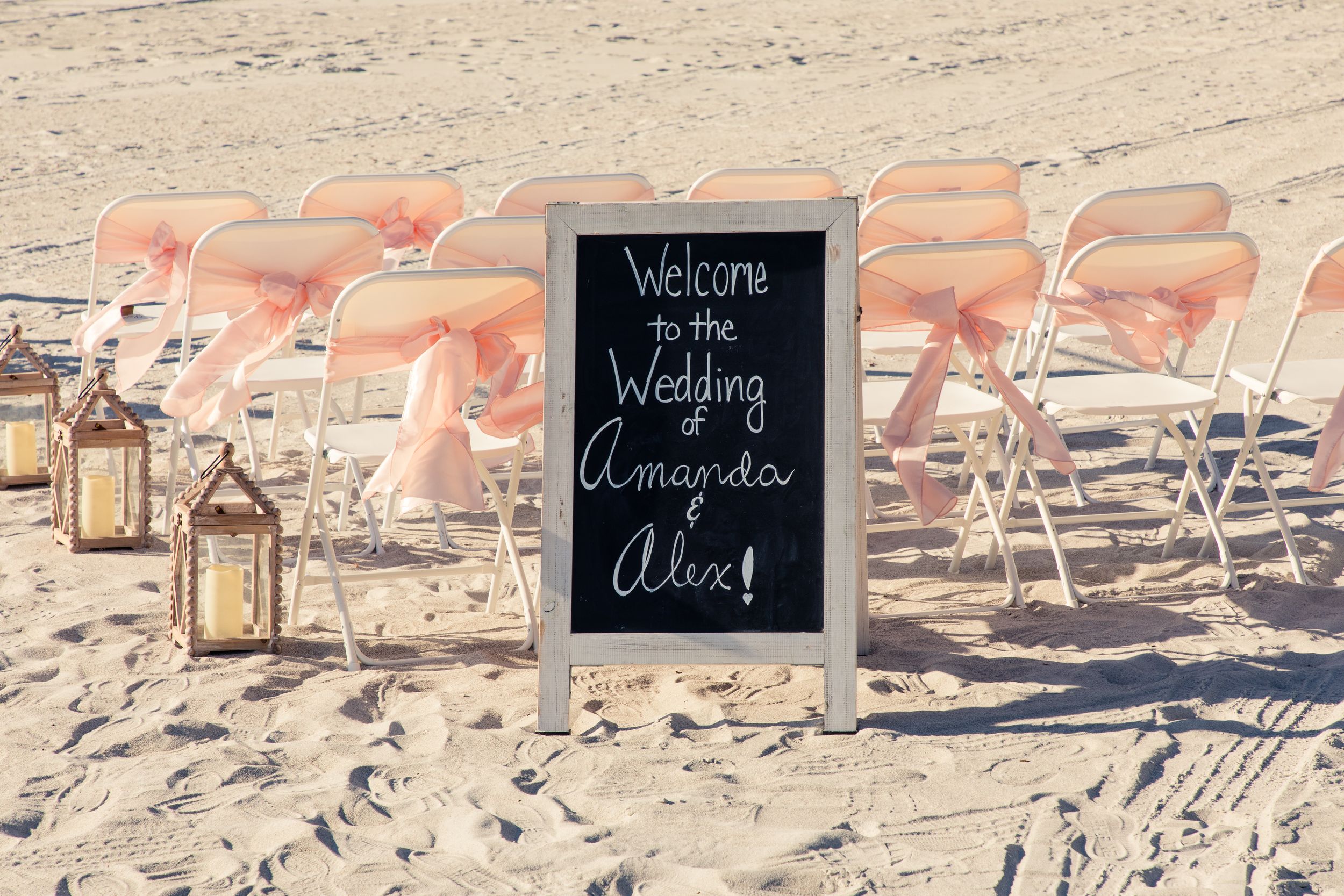 Micro wedding destination beach venue in Tampa, Dunedin, Clearwater, St Pete, Naples, Bradenton, Miami, West Palm, Amelia Island, Florida