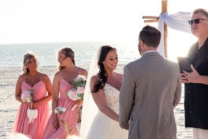 Micro wedding destination beach venue in Tampa, Dunedin, Clearwater, St Pete, Naples, Bradenton, Miami, West Palm, Amelia Island, Florida