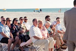Micro wedding destination beach venue in Tampa, Dunedin, Clearwater, St Pete, Naples, Bradenton, Miami, West Palm, Amelia Island, Florida