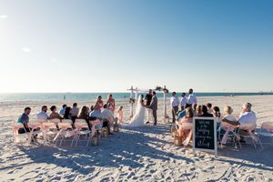 Micro wedding destination beach venue in Tampa, Dunedin, Clearwater, St Pete, Naples, Bradenton, Miami, West Palm, Amelia Island, Florida