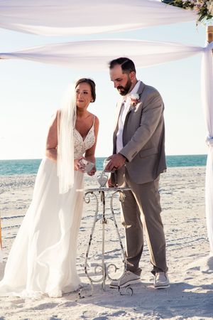 Micro wedding destination beach venue in Tampa, Dunedin, Clearwater, St Pete, Naples, Bradenton, Miami, West Palm, Amelia Island, Florida