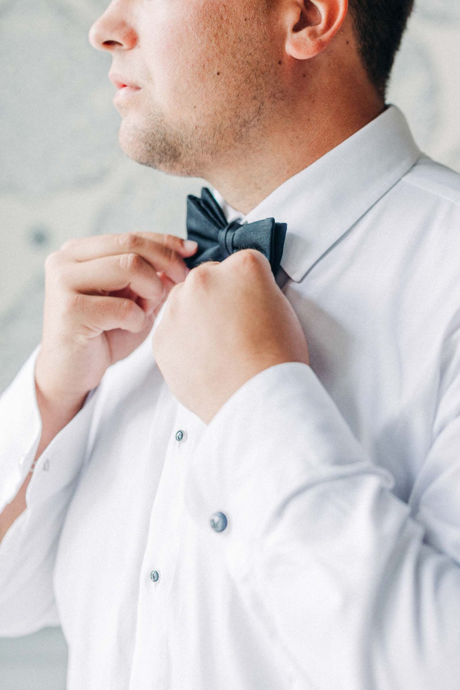 255 Milledge Athens wedding photography close up for groom detail shot