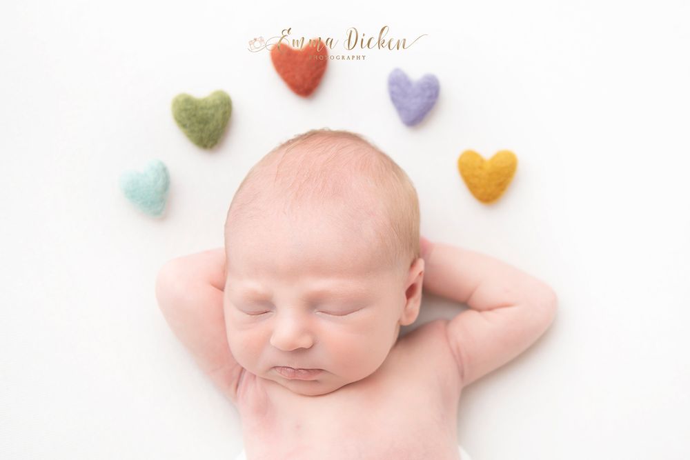 baby hearts photo Emma Dicken Photography