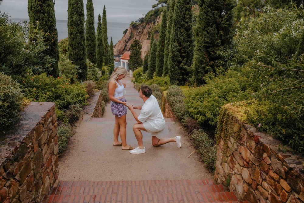 Couple photoshoot Tossa de Mar