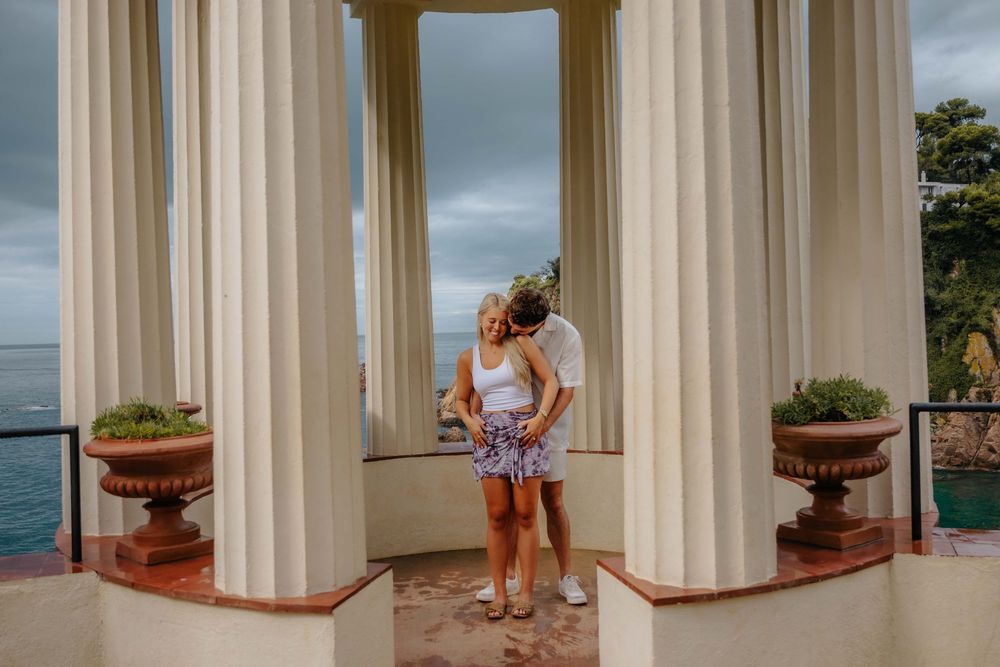 Coastal love story photos Spain