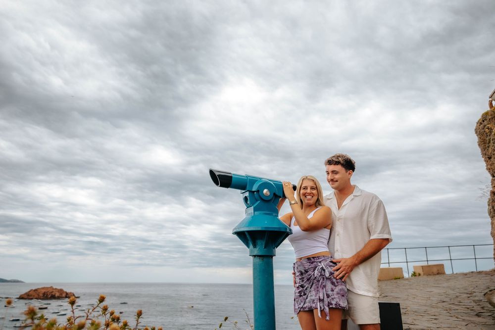 Coastal proposal photography Barcelona