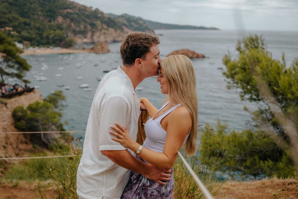 Hidden proposal photoshoot Spain