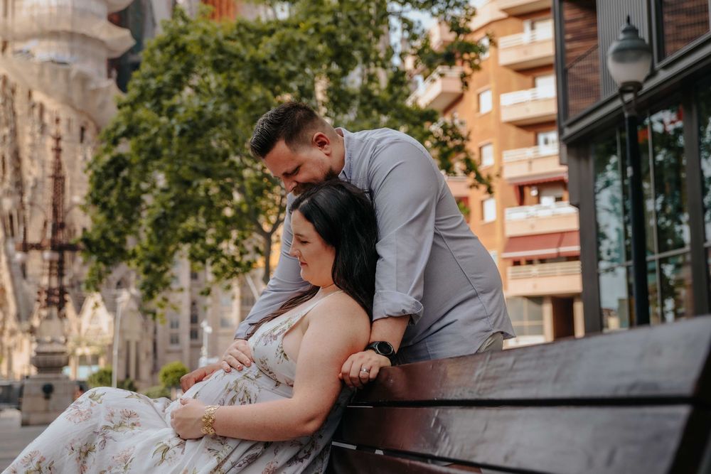 Barcelona couples photographer Sagrada Familia