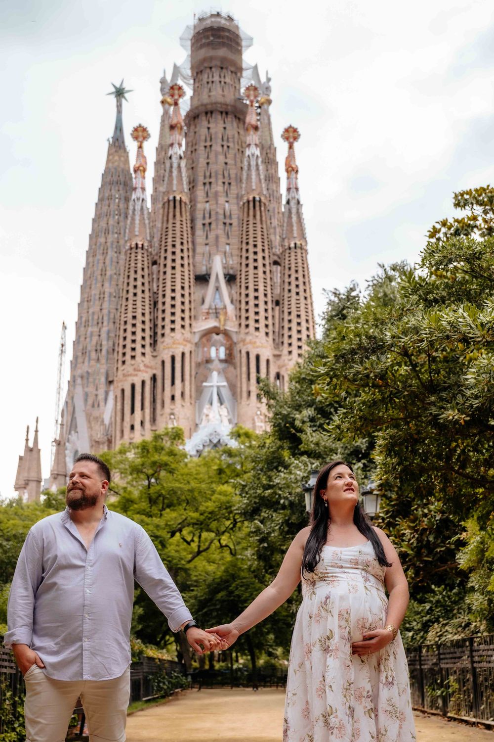Natural maternity photos Barcelona