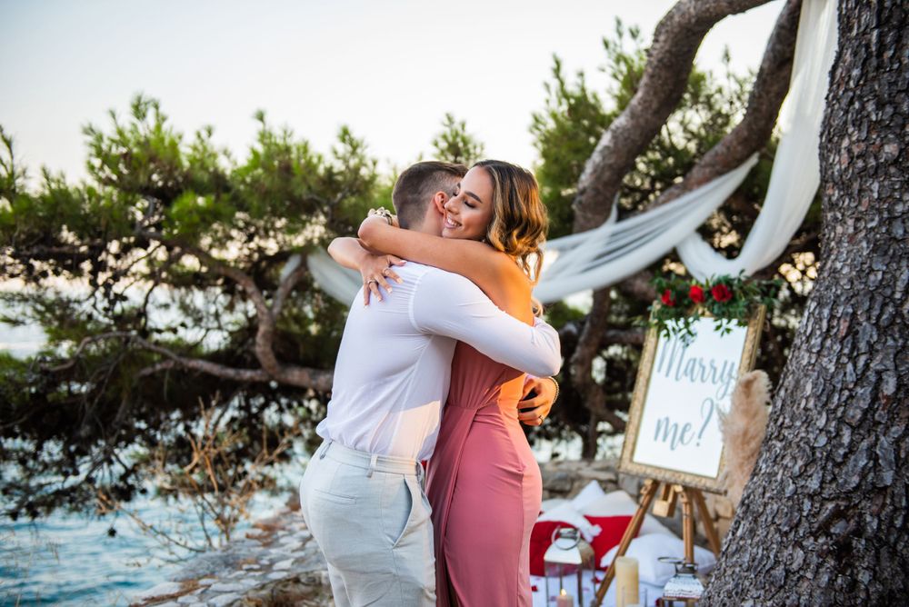 Engagement Photo session with picnic in Split, Croatia