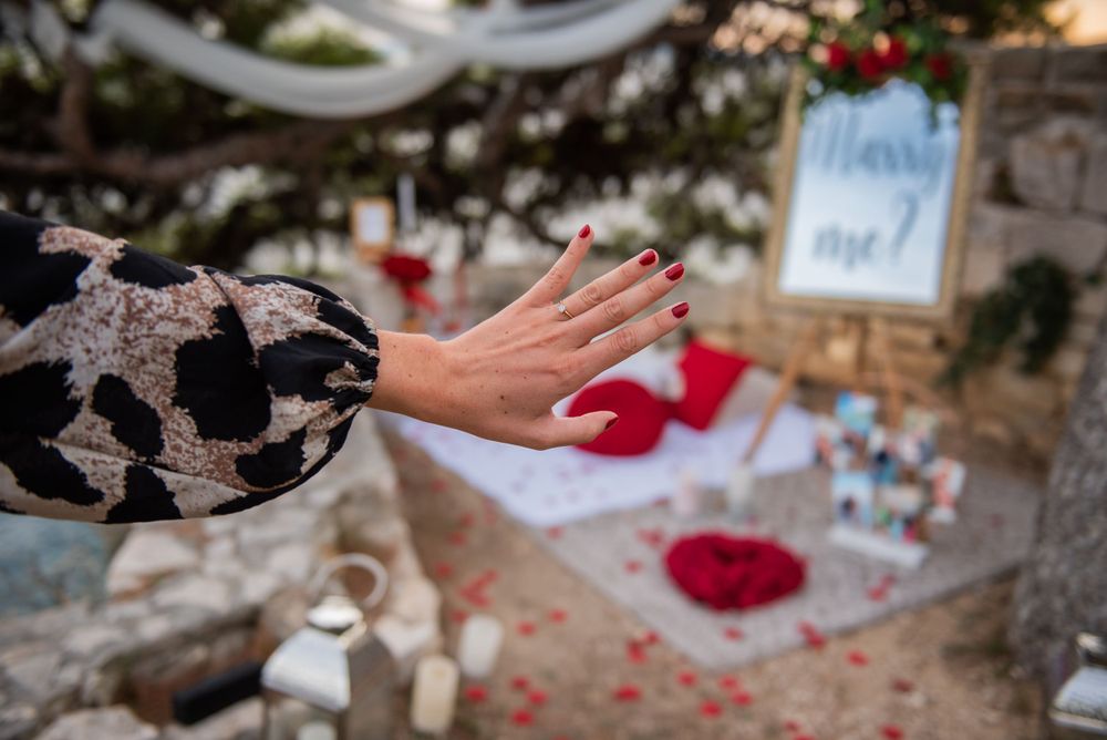 Engagement Photo session with picnic in Split, Croatia