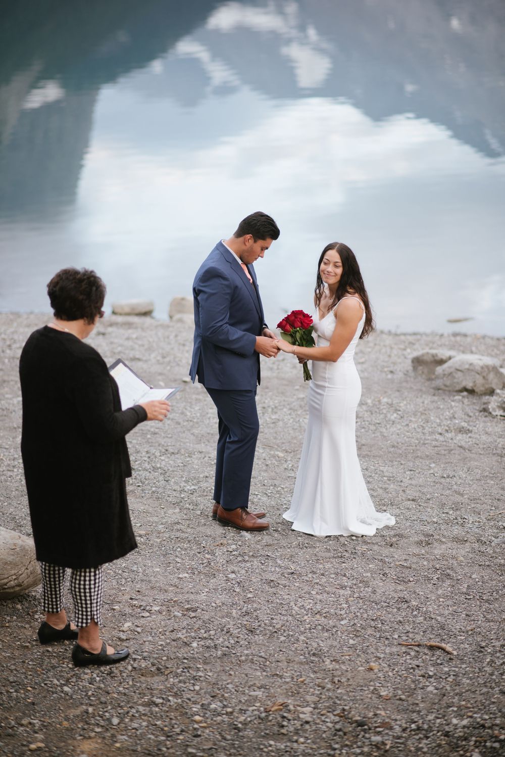 Upper Kananaskis Lake Sunrise Elopement
