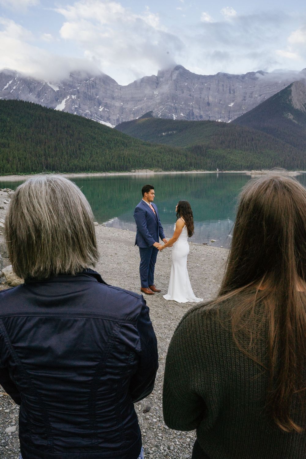 Upper Kananaskis Lake Sunrise Elopement