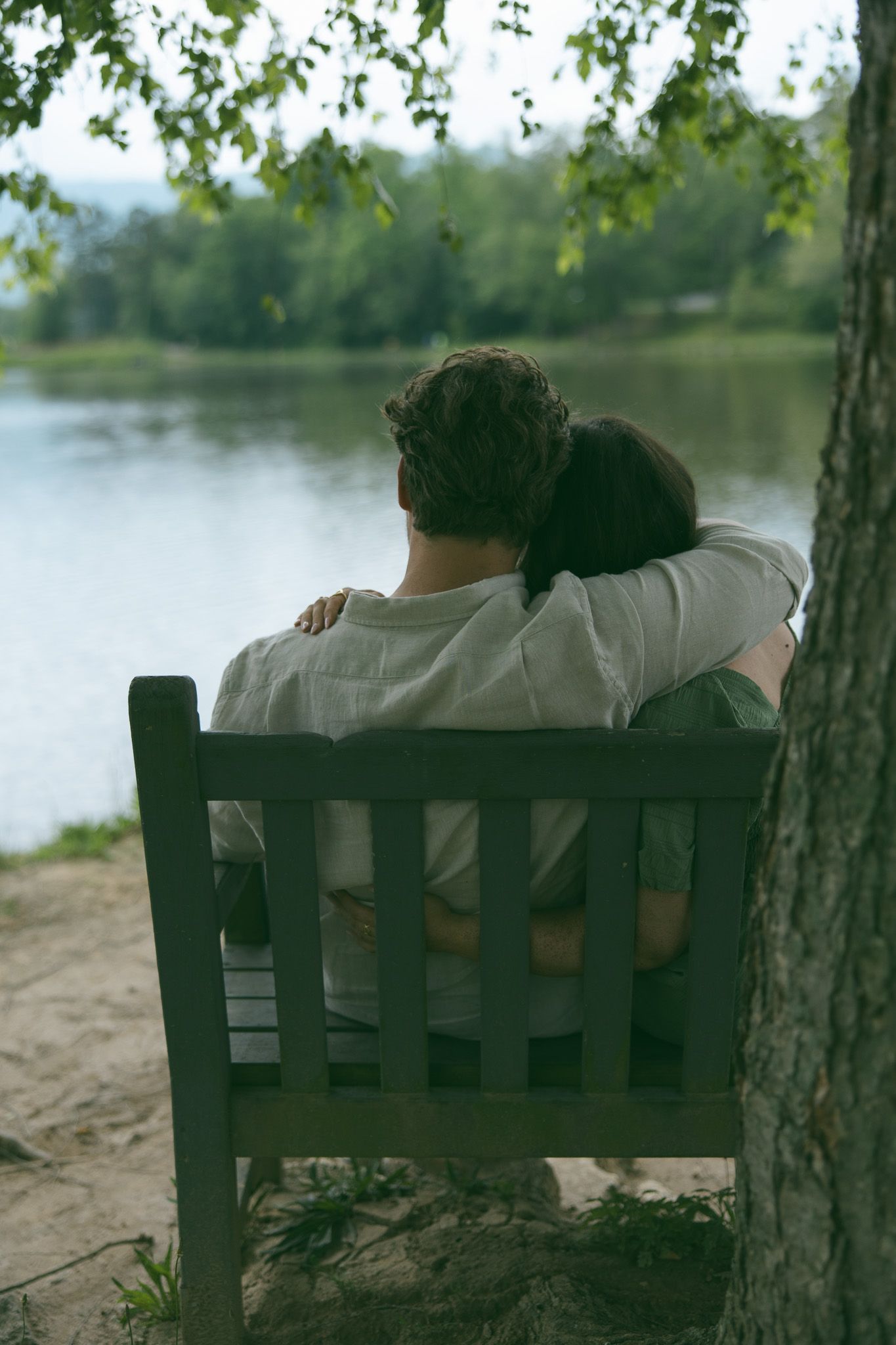engagement proposal session couple asheville NC GA TN SC romantic mountains lake adventure photoshoot inclusive photographer