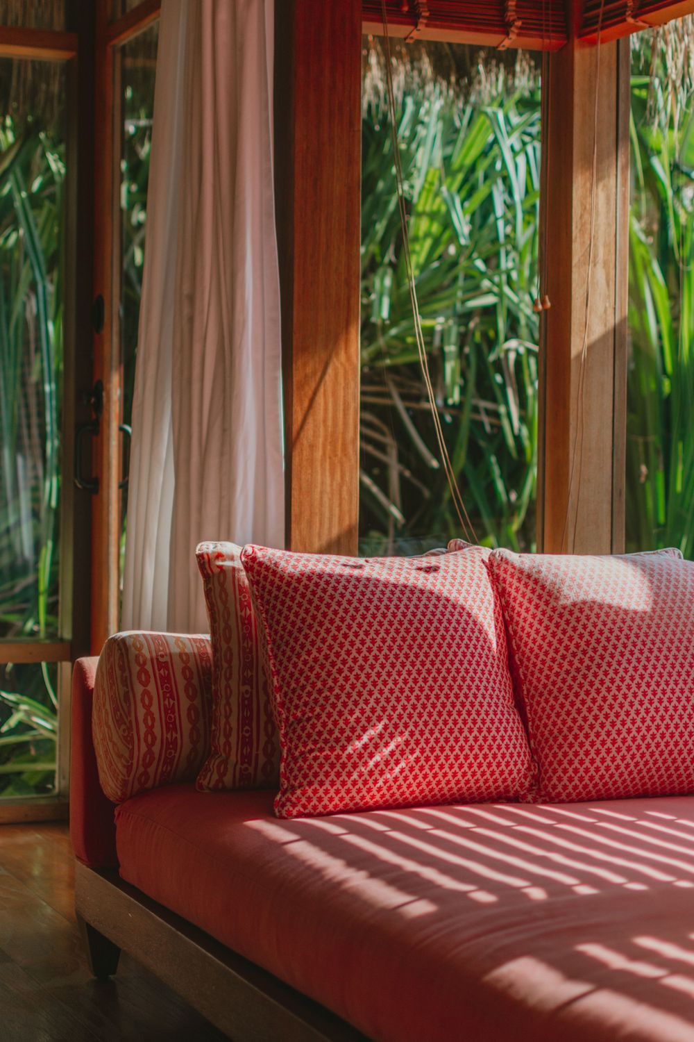 Luxury hotel villa interior, in NIHI Sumba, Indonesia