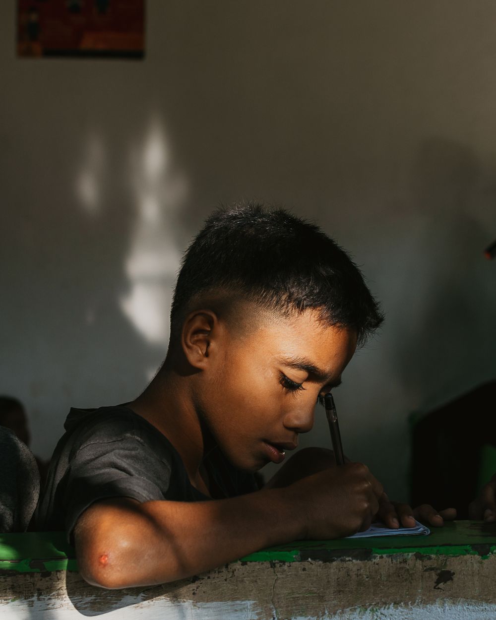 Local children at The Sumba Hospitality Foundation, Sumba, Indonesia.