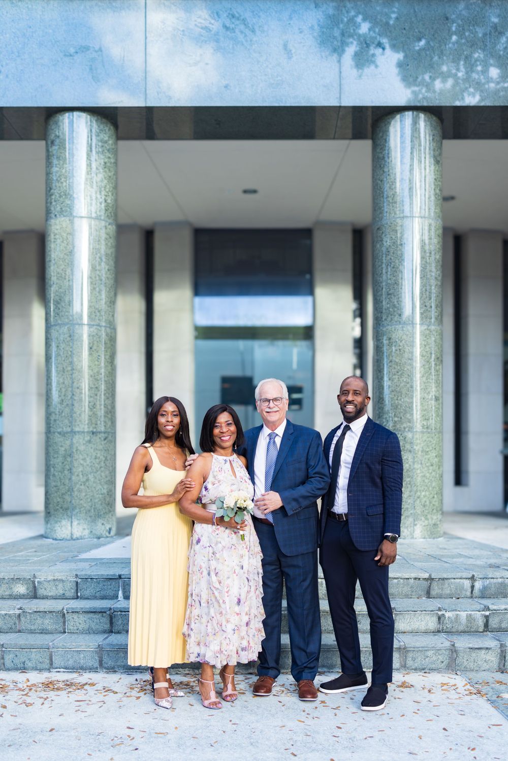 Event photography, Couples, small Wedding, Courthouse, Vero Beach Florida Photographer, Portrait.