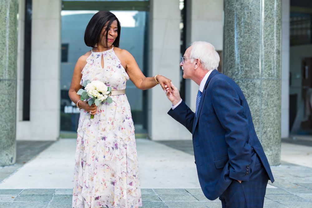 Event photography, Couples, small Wedding, Courthouse, Vero Beach Florida Photographer, Portrait.