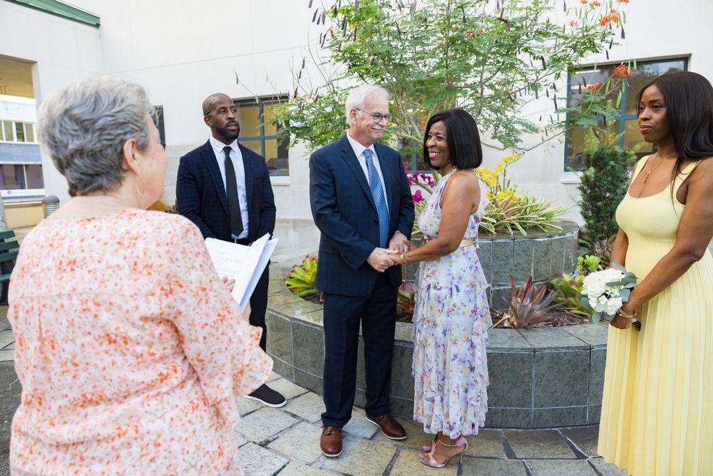 Event photography, Couples, small Wedding, Courthouse, Vero Beach Florida Photographer, Portrait.