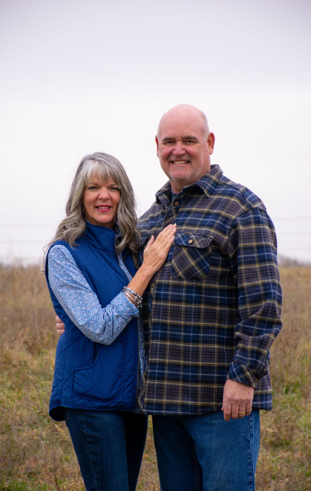 Couple photographed outdoors by Roam Media