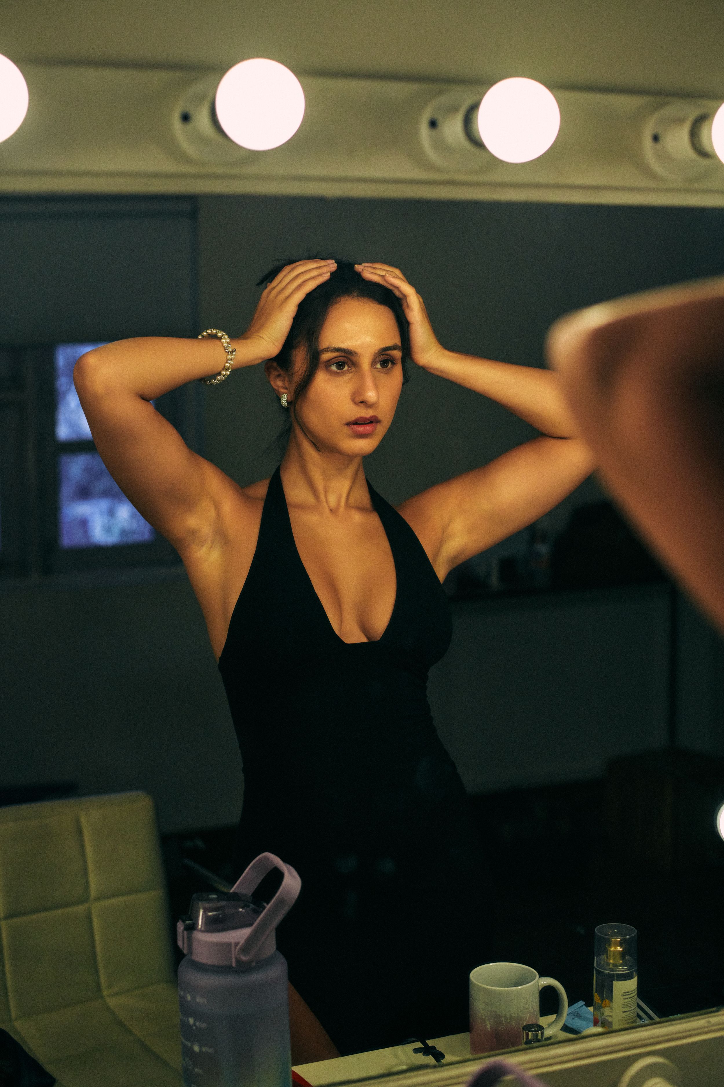 Model posing