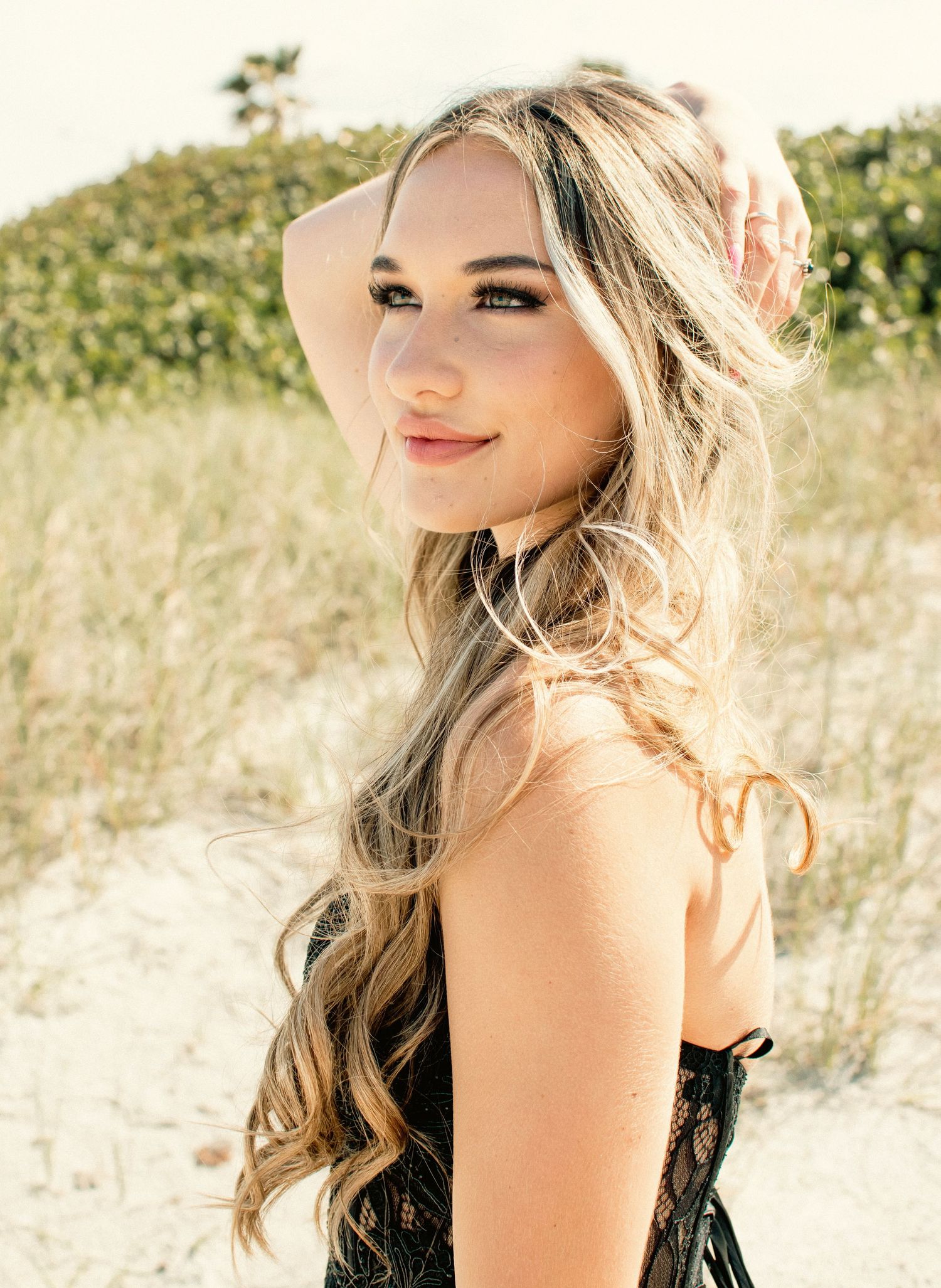 Beach Prom Portrait